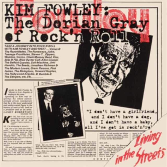 Kim Fowley - Living In The Streets (Vinyl) (US Import)