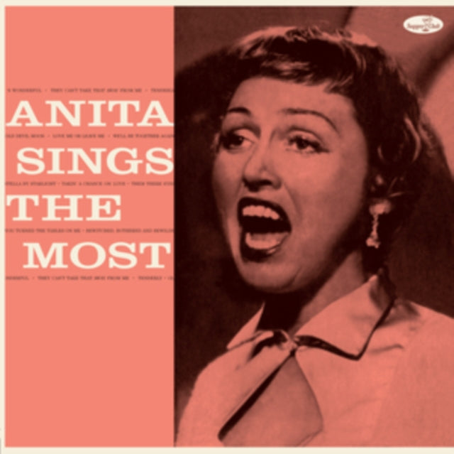 Anita O'Day - Sings The Most (Feat. Oscar Peterson) (Vinyl) (US Import)