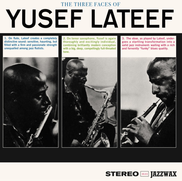 Yusef Lateef - Three Faces Of Yusef Lateef (Limited Edition) (Vinyl) (US Import)