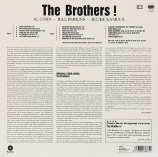 Cohn,Al / Perkins,Bill / Kamuca,Richie - Brothers (Vinyl) (US Import)
