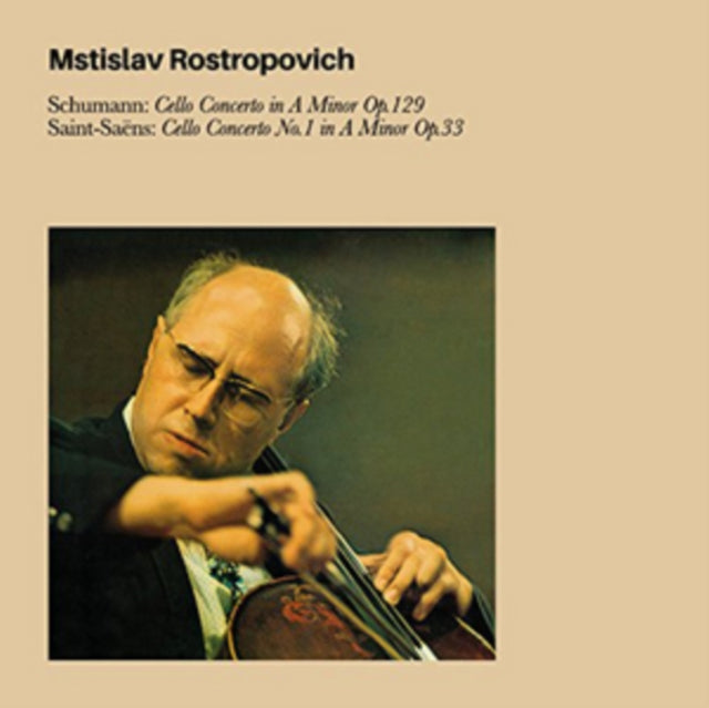 Mstislav Rostropovich - Schumann: Clo Cto / Saint-Saens: Clo Cto NO.1 (CD)
