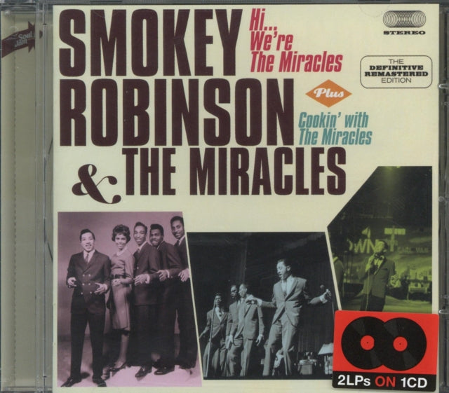 Smokey Robinson & The Miracles - Hi We're The Miracles / Cookin With The Miracles (CD)
