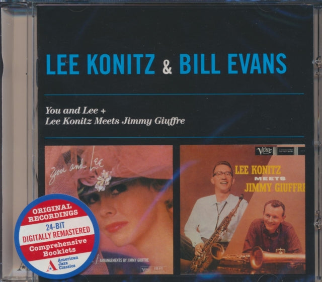Lee Konitz / Bill Evans - You & Lee / Lee Knotiz Meets Jimmy Giuffre (CD)