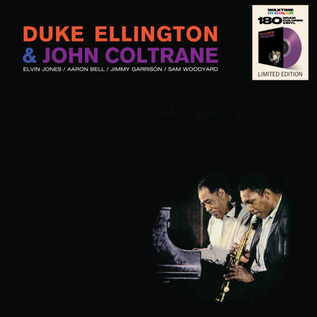 Ellington,Duke & John Coltrane - Ellington & Coltrane (180g DMM Remaster/Limited Clear Purple Vinyl) (Vinyl) (US Import)