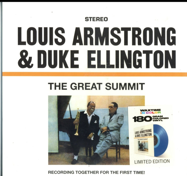 Armstrong,Louis & Duke Ellington - Great Summit (Limited/180g/Transparent Blue Vinyl) (Vinyl) (US Import)