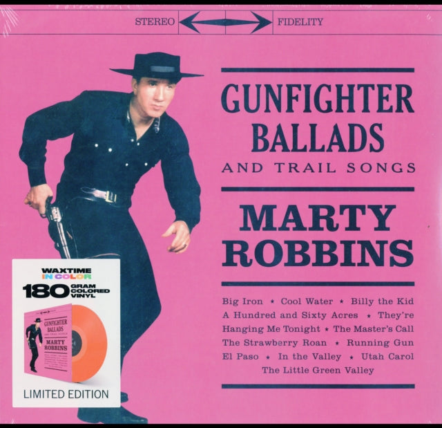 Marty Robbins - Gunfighter Ballads & Trail Songs (180g/Red Vinyl) (Vinyl) (US Import)
