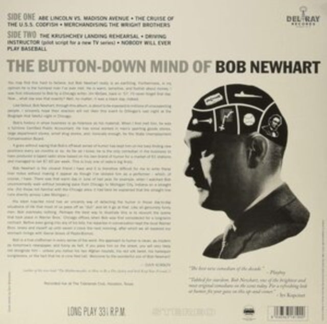 Bob Newhart - Button-Down Mind Of Bob Newhart (Vinyl) (US Import)