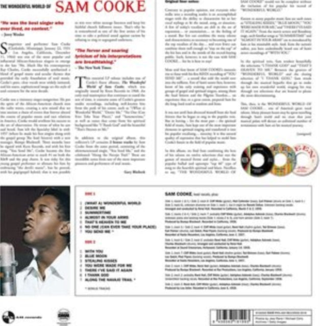 Sam Cooke - Wonderful World Of Sam Cooke (180g/Dmm Master) (Vinyl) (US Import)