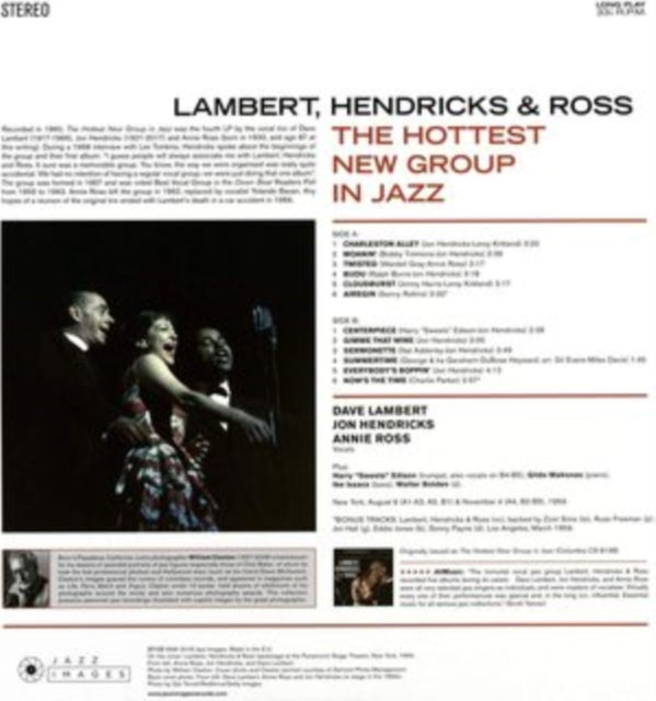 Lambert,Hendricks & Ross - Hottest New Group In Jazz (180g Pure Virgin Vinyl) (Vinyl) (US Import)