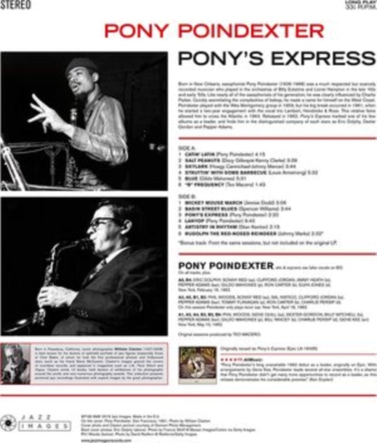 Pony Poindexter - Pony's Express (180g Pure Virgin Vinyl) (Vinyl) (US Import)