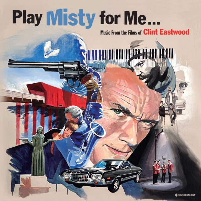 Various Artists - Play Misty For Me - Music From The Films Of Clint Eastwood (Blue Vinyl) (Vinyl) (US Import)