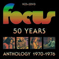 Focus - 50 Years Anthology 1970-1976 (9CD/2DVD) (CD)