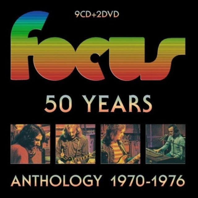 Focus - 50 Years Anthology 1970-1976 (9CD/2DVD) (CD)