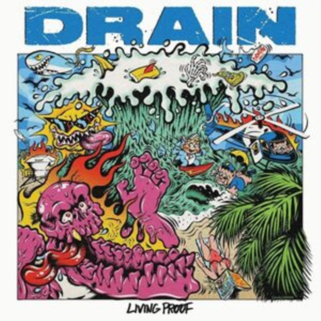 Drain - Living Proof (Kelly Green/Easter Yellow Galaxy Vinyl) (Vinyl) (US Import)