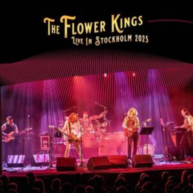 Flower Kings - Live In Stockholm 2025 (Solid Red With Heavy Black Splatter Vinyl/2LP) (Vinyl) (US Import)