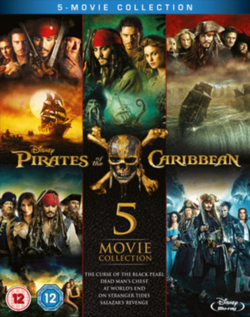 Pirates Of The Caribbean 1-5 Boxset (Blu-ray) (Region A US Import)