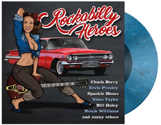 Various Artists - Rockabilly Heroes (Cool Blue Vinyl/180g) (Vinyl) (US Import)