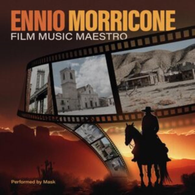 Mask - Ennio Morricone - Film Music Maestro (Transparent Red & Black Mixed Vinyl/180g) (Vinyl) (US Import)