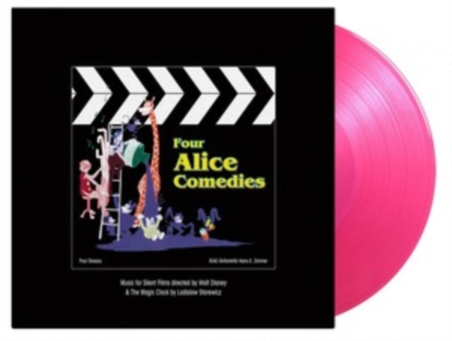 Dessau,Paul; Hans E. Zimmer; Rias Sinfonietta - Four Alice Comedies Music Written For Walt Disney Cartoons (Limited/Transparent Pink Vinyl/180g) (Vinyl) (US Import)