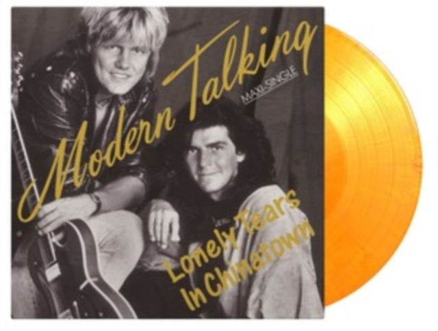 Modern Talking - Lonely Tears In Chinatown (Yellow & Orange Marbled Vinyl/180g) (Vinyl) (US Import)