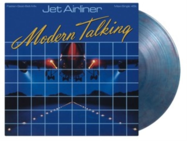 Modern Talking - Jet Airliner (Translucent Blue & Red Marbled Vinyl/180g) (Vinyl) (US Import)