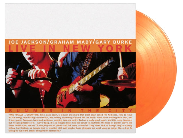 Joe Jackson - Summer In The City: Live In New York (2LP/Limited/Orange Vinyl/180g/Gatefold/Numbered) (Vinyl) (US Import)