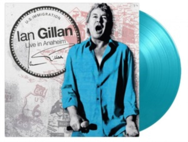Ian Gillan - Live In Anaheim (2LP/Limited/Turquoise Vinyl/180g/Gatefold/Numbered) (Vinyl) (US Import)