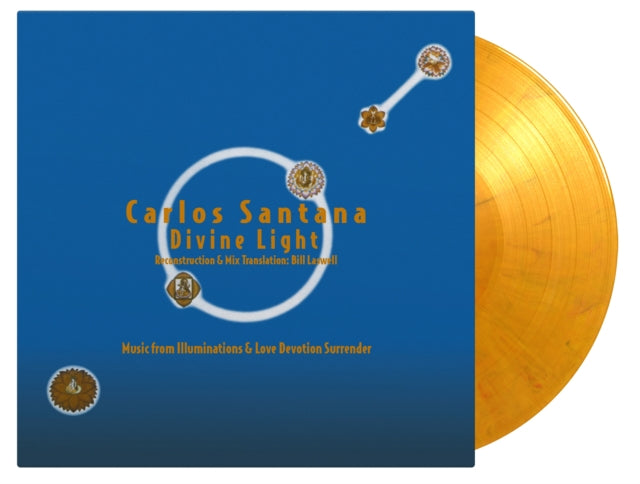 Carlos Santana - Divine Light (Yelow, Red, & Black Marbled Vinyl/2LP) (Vinyl) (US Import)