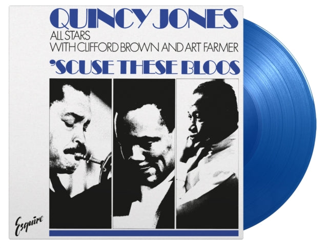 Jones,Quincy All Stars With Clifford Brown & Art Farmer - Scuse These Bloos (Blue Vinyl/180g) (Vinyl) (US Import)