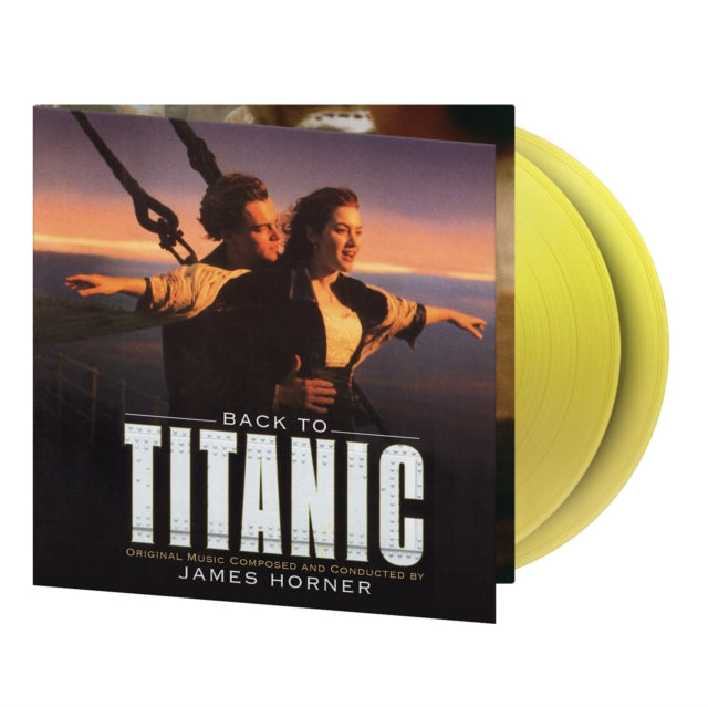 James Horner - Back To Titanic (OST) (2LP/Translucent Yellow Vinyl/180g/Numbered) (Vinyl) (US Import)