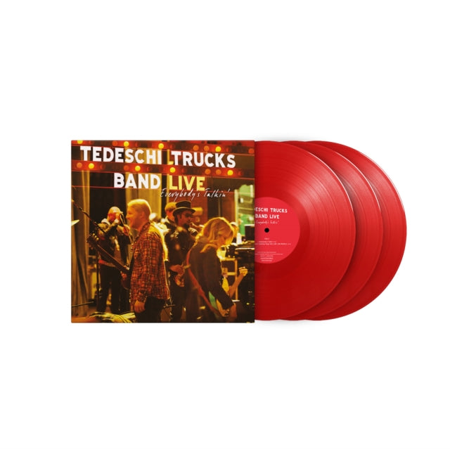 Tedeschi Trucks Band - Everybody's Talkin (3LP) (Limited/Red Vinyl/180g/Deluxe/Numbered) (Vinyl) (US Import)