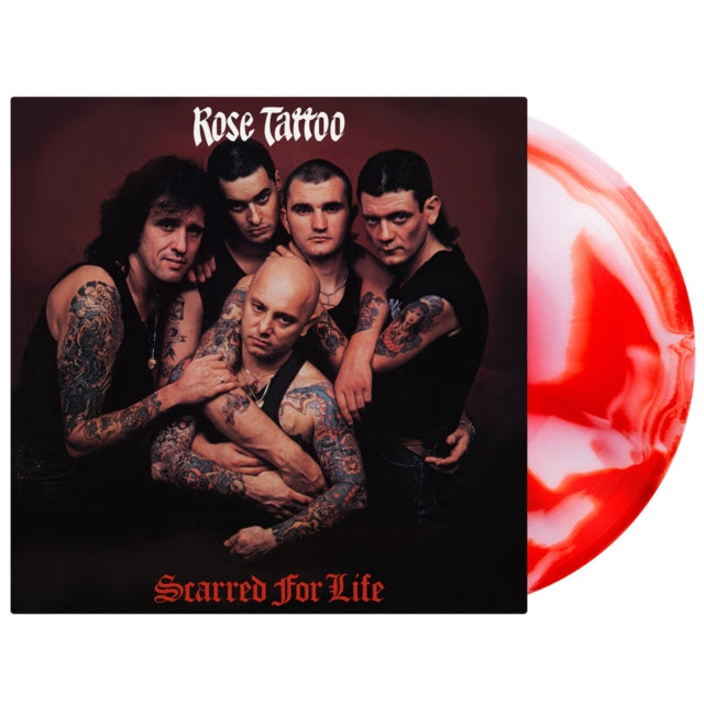 Rose Tattoo - Scarred For Life (Red & White Swirled Vinyl/140g) (Vinyl) (US Import)