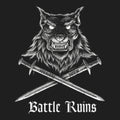 Battle Ruins - Glorious Dead (Black/White Swirl Vinyl) (Vinyl) (US Import)