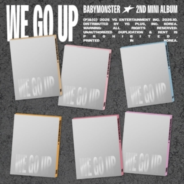 Babymonster - We Go Up (Pattern Ver.) (Ruka / Pharita / Asa / Ahyeon / Rora / Chiquita Ver.) (CD)