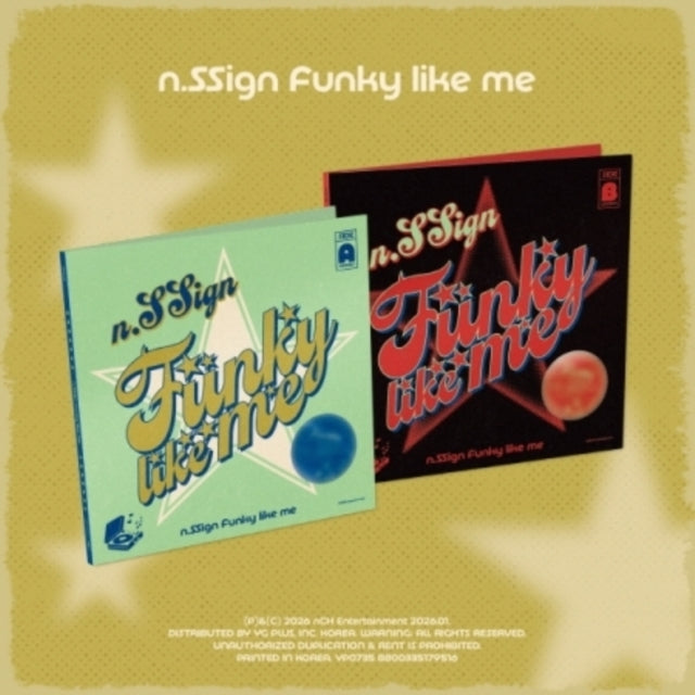N.Ssign - Funky Like Me (Side A / Side B Ver.) (CD)