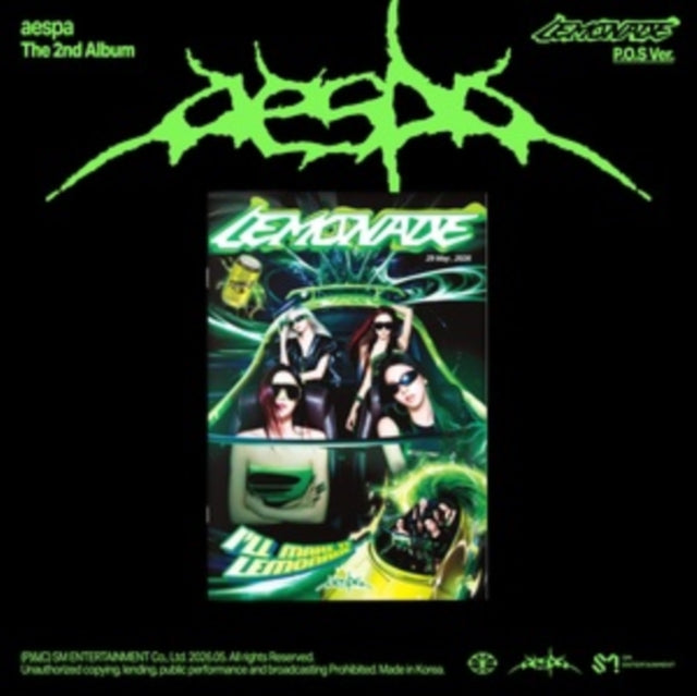 Aespa - Lemonade - The 2nd Album (P.O.S. Ver.) (CD)
