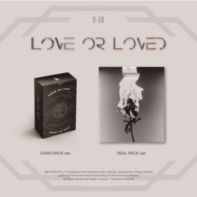 B.I - Love Or Loved PART.1 (CD)