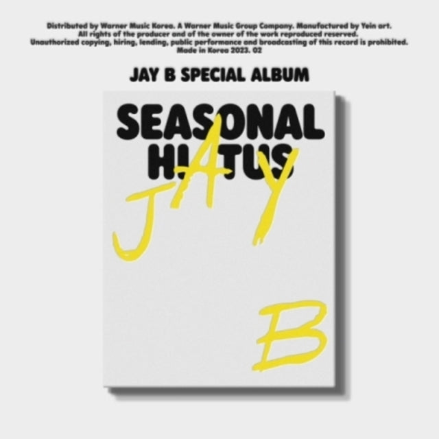 Jay B - Special Album: Seasonal Hiatus (CD)