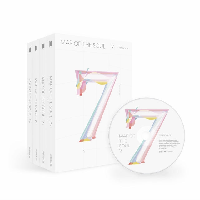 BTS - Map Of The Soul: 7 (4 Different Covers) (CD)