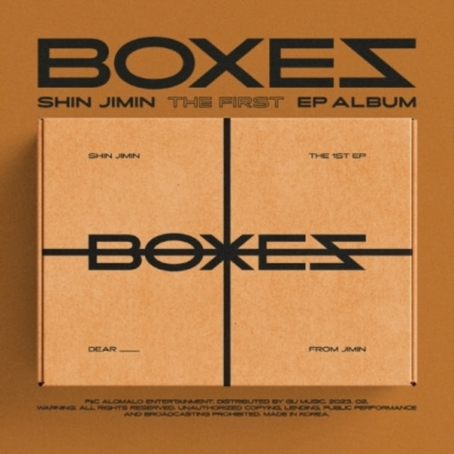 Shin Jimin - Boxes (1st EP) (CD)