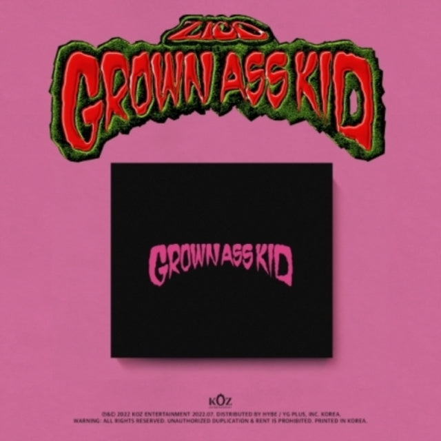 Zico - Grown Ass Kid (Jewel Ver.) (CD)