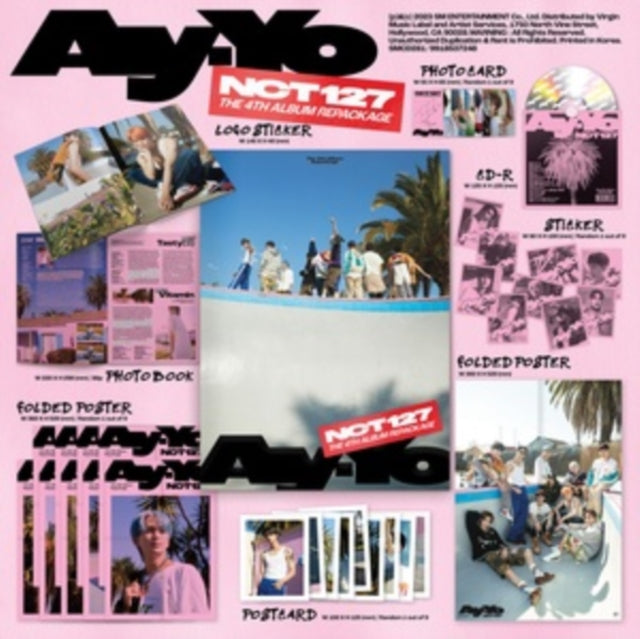 NCT 127 - 4th Album Repackage 'Ay-Yo' (A Version) (CD)