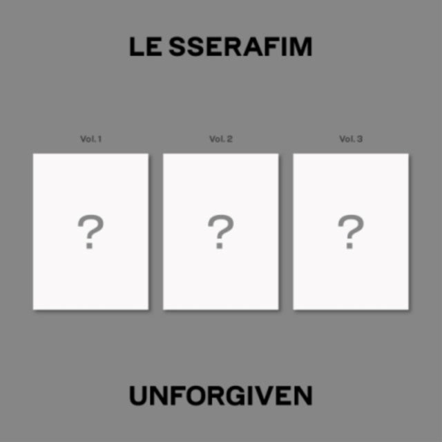 Le Sserafim - Unforgiven (1st Studio Album) (CD)