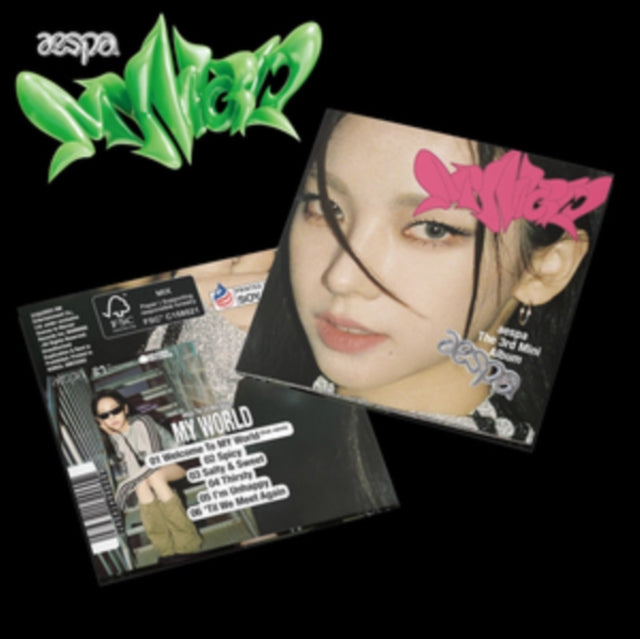 Aespa - My World: The 3rd Mini Album - Poster Ver. (Karina Cover) (CD)