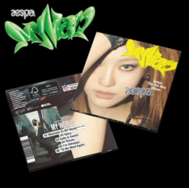 Aespa - My World: The 3rd Mini Album - Poster Ver. (Ningning Cover) (CD)