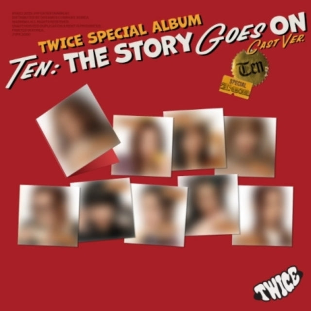Twice - Ten: The Story Goes On (Cast Ver.) (CD)