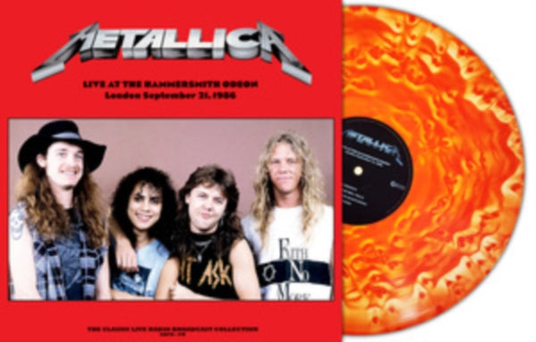Metallica - Live At The Hammersmith Odeon. London 1986 (Red Cloudy Vinyl) (Vinyl) (US Import)