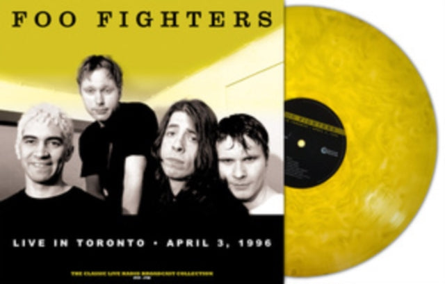 Foo Fighters - Live In Toronto 1996 (Yellow Cloudy Vinyl) (Vinyl) (US Import)