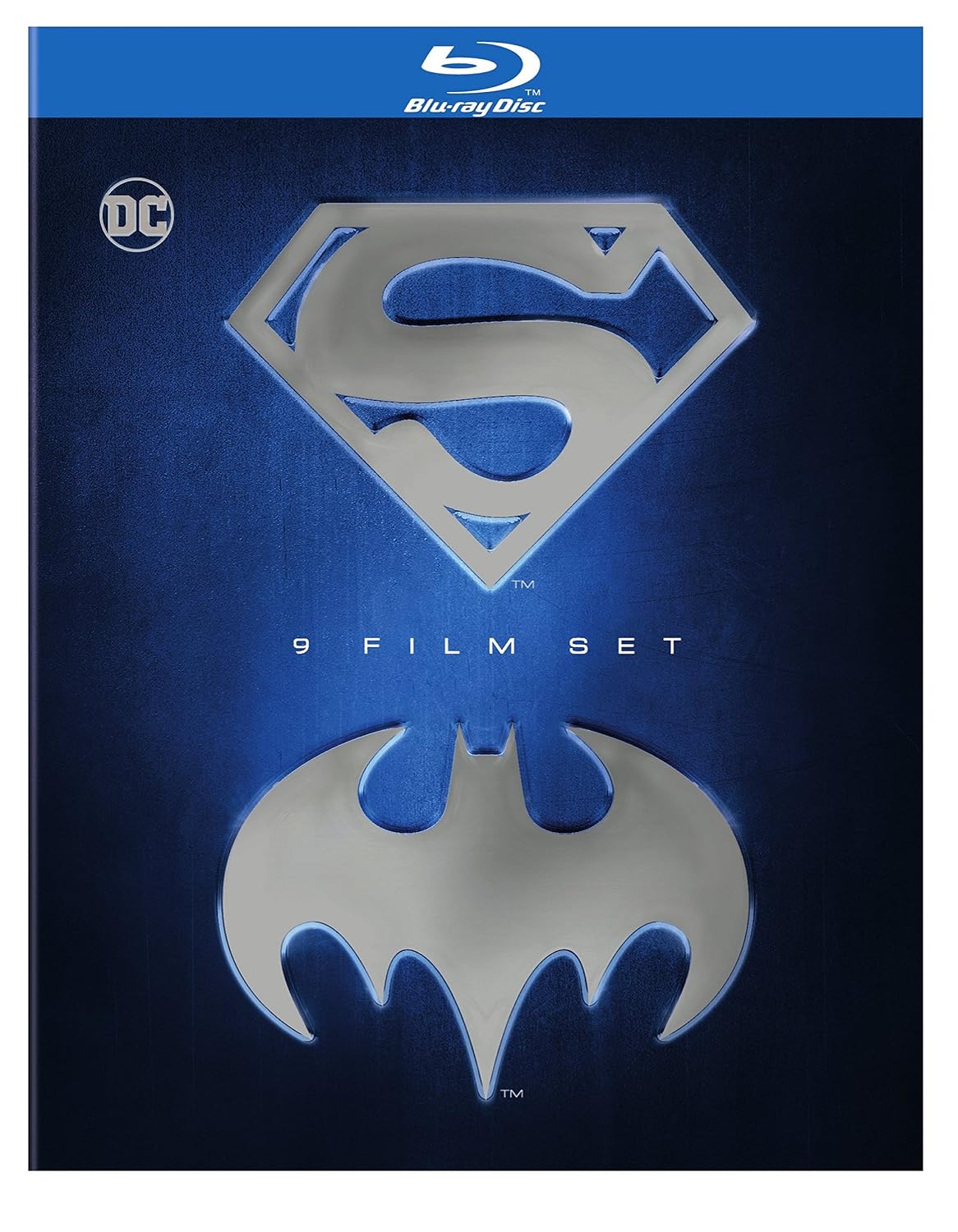 Batman & Superman 9-Film Set (Blu-ray) (Region A US Import)