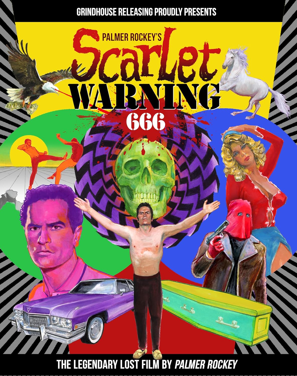Palmer Rockey's Scarlet Warning 666 (Blu-ray/CD) (Blu-ray) (Region A US Import)